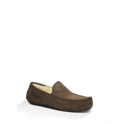 Mens Ascot - Suede Chocolate 5775